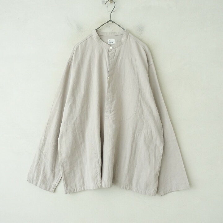 楽天市場】【メンズ】ホーク holk コットンリネンラミーバンドカラー 
