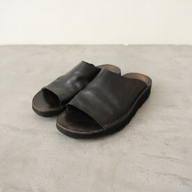 メゾンドソイル maison de soil レザーフラットサンダル 36/23 36 【中古】【61G52】
