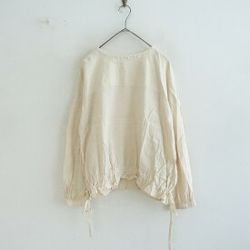 【2025/SS/定価2.4万】ネストローブ アップサイクルリノ nest Robe UpcycleLino 天竺×布帛コンビ2wayトップ F 【中古】【52G52】