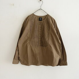 メゾンドソイル maison de soil ミニピンタックヨークプルオーバーシャツブラウス 1 【中古】【80H52】