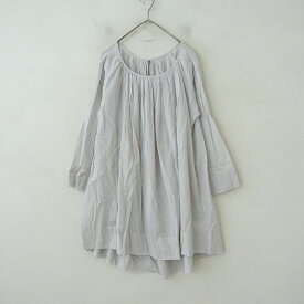 トゥジュー TOUJOURS コットンギャザーチュニック F 【中古】【41H52】