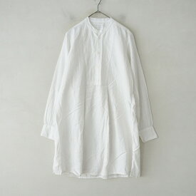 カディー&コー Khadi and Co コットンバンドカラーチュニック S 【中古】【70J52】