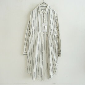 【未使用】メゾンマルタンマルジェラ MM6 MAISON MARTIN MARGIELA ドローストリングシャツワンピース 40 【中古】【21J52】