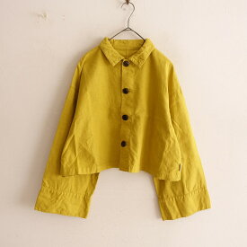 【2023/定価2.3万】ネストローブ アップサイクルリノ nest Robe UpcycleLino シャツジャケット F 【中古】【31J52】