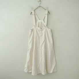 【定価2.6万】ネストローブ アップサイクルリノ nest Robe UpcycleLino チノサスペンダーデッキスカート F 【中古】【42J52】