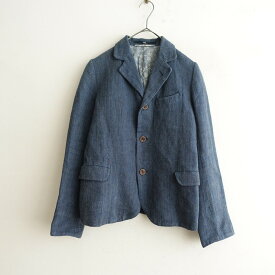 45アールピーエム 45RPM リネンコットンヘリンボーン織テーラードジャケット 1 【中古】【70A62】