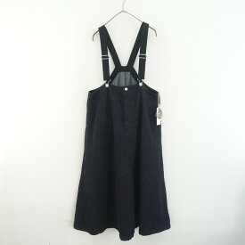 【定価2.6万】ネストローブ アップサイクルリノ nest Robe UpcycleLino デニムサスペンダーデッキスカート F 【中古】【40B62】