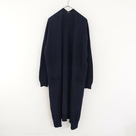 オールドマンズテーラー R&D.M.Co- コットンカシミヤニットロングカーディガン - 【中古】【41B62】