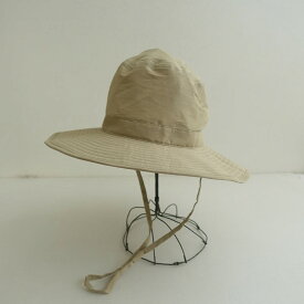【美品/定価2.5万】オールドマンズテーラー R&D.M.Co- LINEN TAFFETA ADVENTURE HAT 【中古】【81D62】