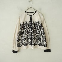 楽天市場】刺繍 ブラウス（ブランドミナペルホネン）（レディース 