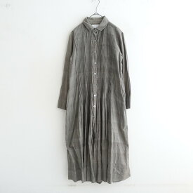 カディー&コー Khadi and Co コットンボイルピンタックシャツワンピース S 【中古】【50G62】