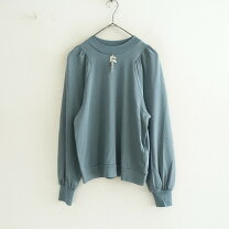 mina perhonen ミナ ペルホネン 五分袖カットソー tulipani グレー40 