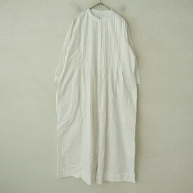 【定価5.7万】カディー&コー Khadi and Co VINCENZA アンドラプレインコットンドレスワンピース M 【中古】【41H62】