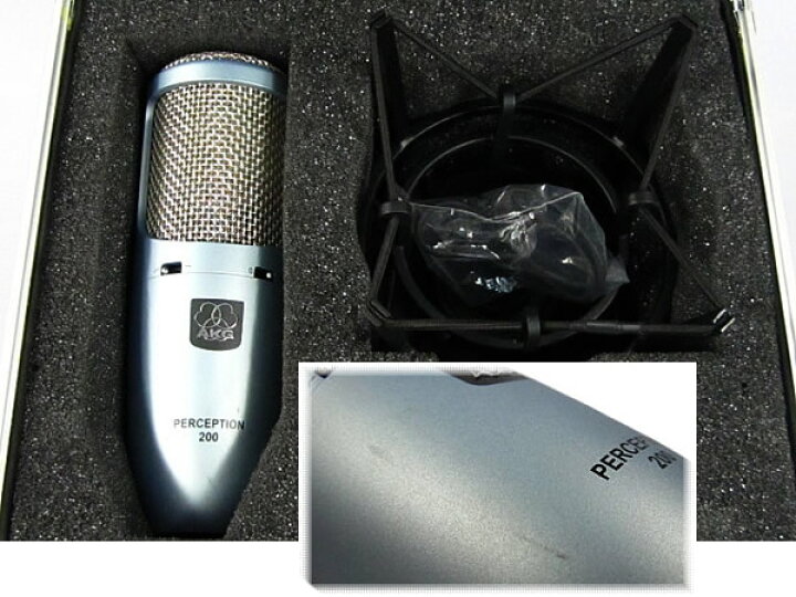 楽天市場】AKG アカゲー Perception 200 コンデンサーマイク 