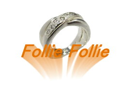フォリフォリ ● シルバー リング Follie Follie 指輪 【中古】【送料無料】