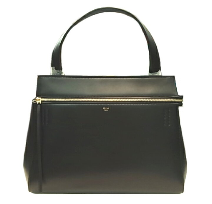 楽天市場】:CELINE セリーヌ 172603 ラージ エッジ ブラック レザー 革 