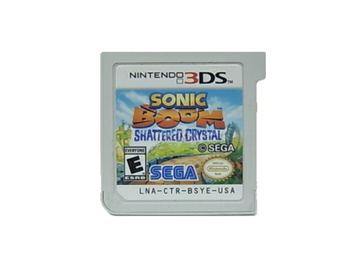 楽天市場 Sonic Boom Shattered Crystal ソニックブーム シャッタード クリスタル Nintendo 3ds 海外輸入北米版ゲームソフト 中古 ボッカデラヴェリタ