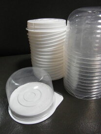 蓋付き水まんじゅうカップ【大】 (FA-202) 20組【和菓子材料】宅配便発送のみとなります