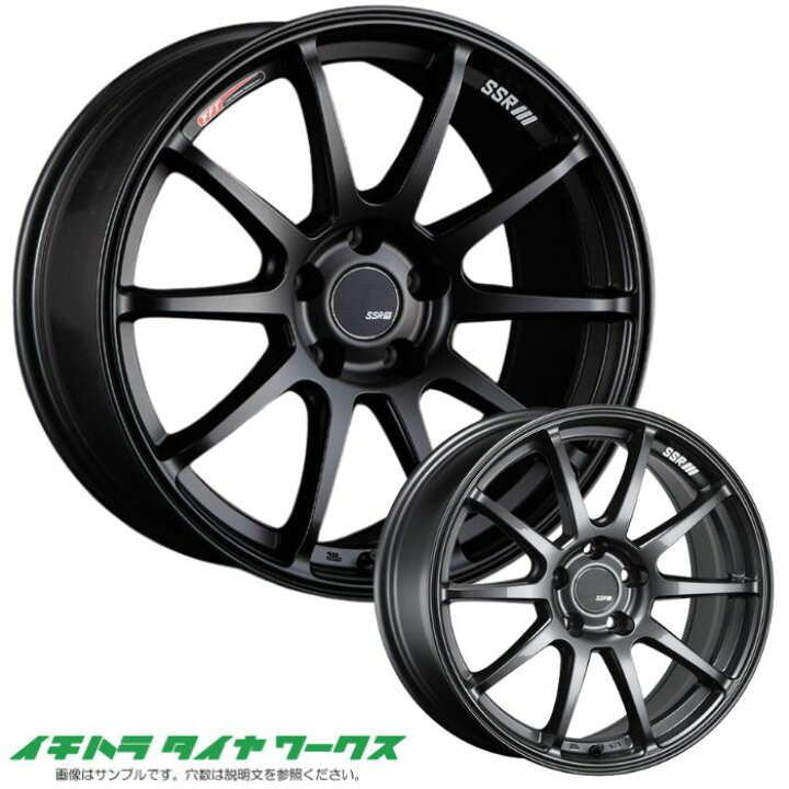 楽天市場】【新品ホイール 1本（交換、補修用）】SSR GTV03 18インチ  