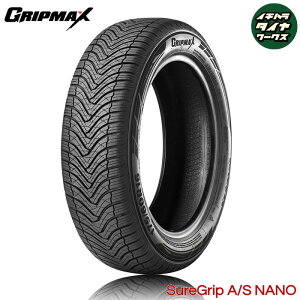 GRIP MAX SureGrip A/S NANO(Obv}bNX VAObv I[V[Y im) 225/60R17 1{i @lAVbv͑