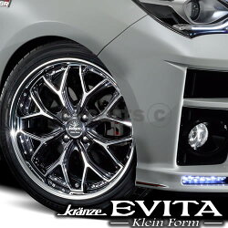 【タイヤ・ホイール4本セット】◆ウェッズKranzeEVITAKleinForm◆クレンツェエヴィータ◆F:195/55R16R:195/55R16◆タイヤ・ホイール新品4本(1台分)