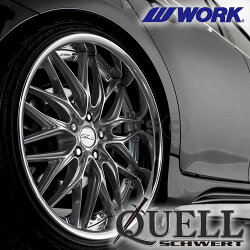 【タイヤ・ホイール4本セット】◆WORKSCHWERTQUELL◆シュヴァートクヴェル◆F:225/40-19R:225/40-19◆タイヤ・ホイール新品4本(1台分)