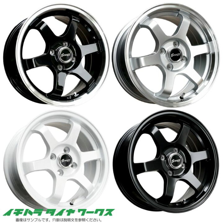 楽天市場】【新品ホイール 4本セット商品】ステルスレーシング 