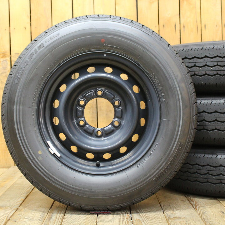 楽天市場】200系 ハイエース 純正スチール 2024年製 新車外し タイヤ4  