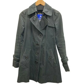 BURBERRY BLUE LABEL/バーバリーブルーレーベル/トレンチコート/サイズ40/ブラック黒/レディース/アウター/FB4204