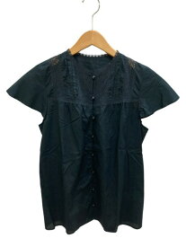 BURBERRY/バーバリー/BLUE LABEL/半袖ブラウス/ブラック/サイズ38/レディース/FG0290