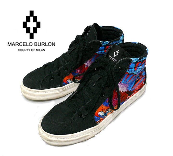 楽天市場】【MARCELO BURLON】マルセロバーロン WATERWINGS ハイカット 