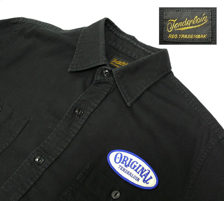 楽天市場】【TENDERLOIN】テンダーロイン ワッペン コーデュロイ 半袖 