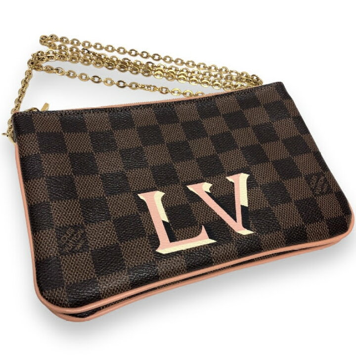 楽天市場】【LOUIS VUITTON】ルイヴィトン ダミエ ポシェット  