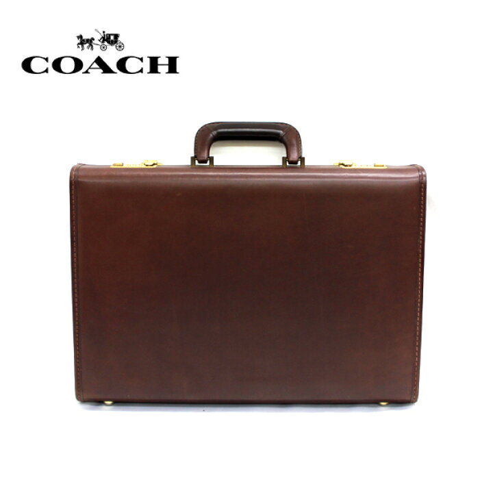 楽天市場】【COACH】コーチクラシック レザー トランクケース 
