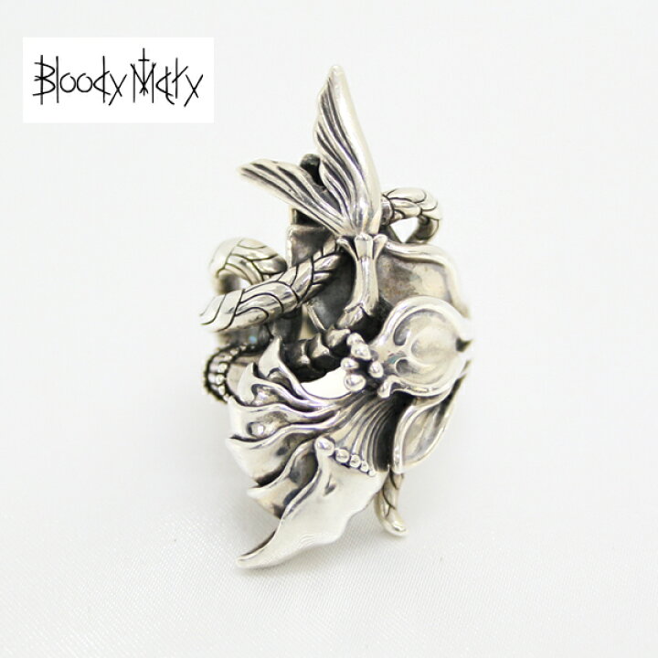 楽天市場】【Bloody Mary】ブラッディマリー ノーチラスリング サイズ 