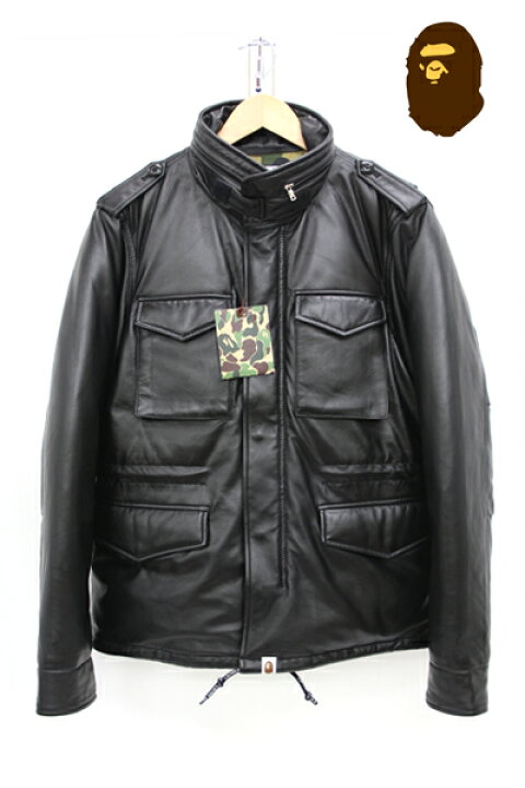 楽天市場】極美品【A BATHING APE】ア ベイシング エイプ M65 シープ 