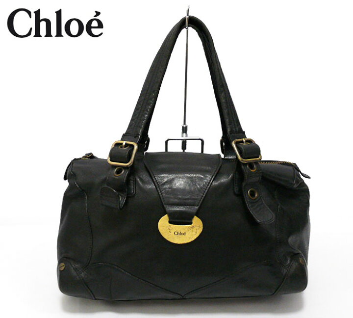 楽天市場】【Chloe】クロエ ロゴプレート レザー ショルダーバッグ 