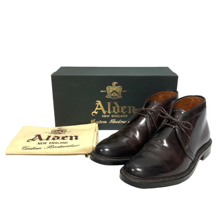 楽天市場】未使用品【Alden】オールデン ＃1339 チャッカブーツ コード 