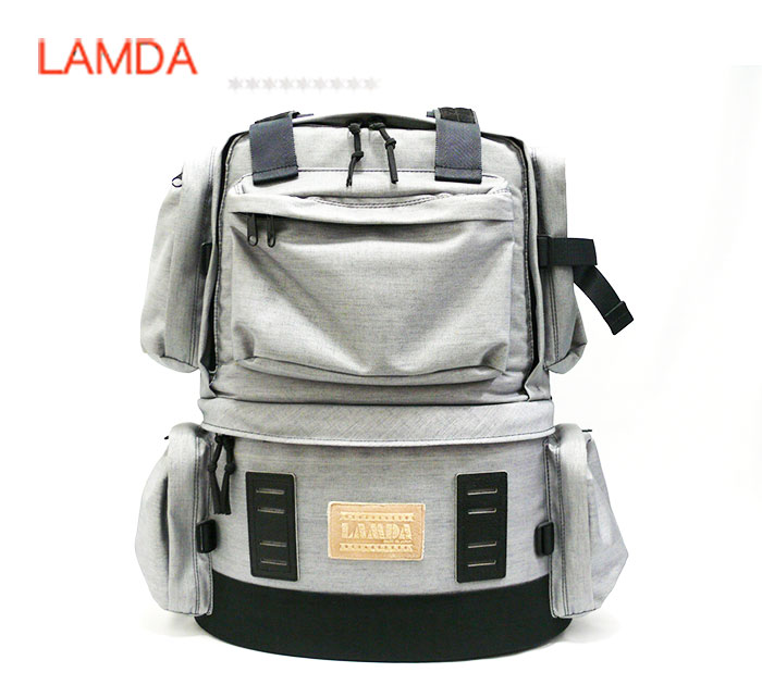【LAMDA】ラムダ　カメラザック 3型 40L メンズ グレー×ブラック リュック　登山　撮影　カメラ　1泊　2泊【中古】 | リサイクルストア　 エコライフ
