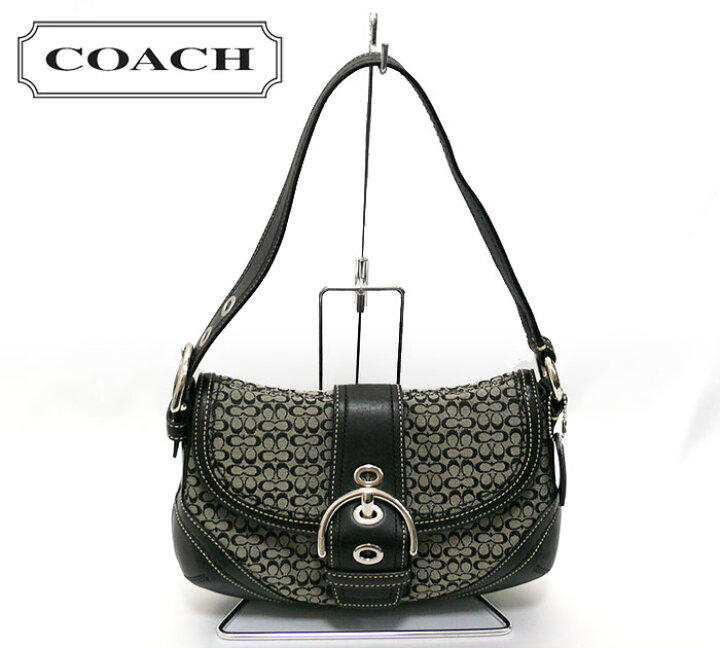 楽天市場】【COACH】コーチ ミニシグネチャー ショルダーバッグ 