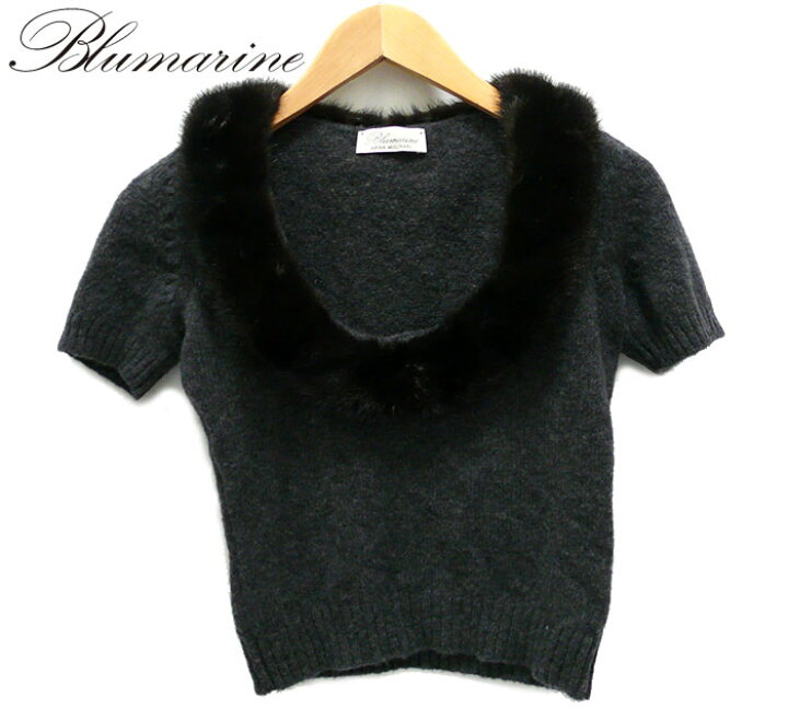 楽天市場】【Blumarine】ブルマリン アンナ モリナーリ ミンク ファー  