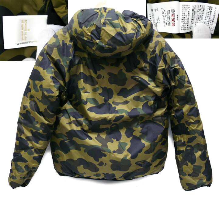 楽天市場】【A BATHING APE】 アベイシングエイプ 1st リバーシブル 