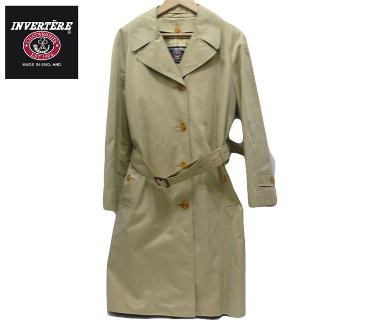 楽天市場】【INVERTERE】 インバーティア TRENCH COAT トレンチコート 