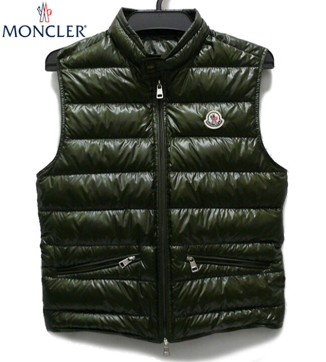 楽天市場】【MONCLER】モンクレール ダウンベスト GUI サイズ0 ダーク  