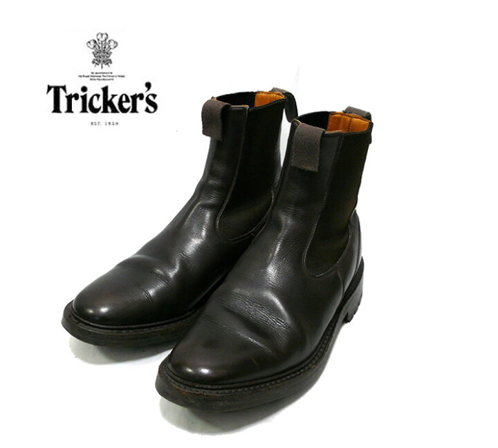 楽天市場】【Trickers】トリッカーズ サイドゴアブーツ M6551 ブラウン 
