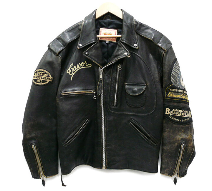 楽天市場】【Lee TREVOR】 リートレボー ライダースジャケット サイズS  