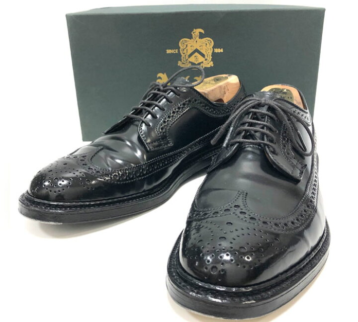 楽天市場】美品 【Alden】オールデン ロングウィングチップ コードバン 