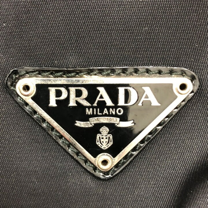 楽天市場】美品 【PRADA】プラダ 三角ロゴ テスートナイロン リュック 