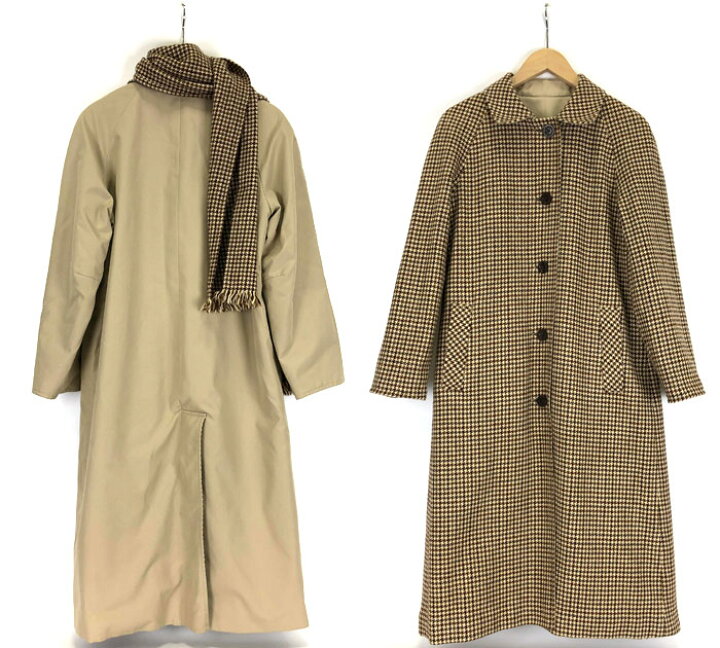 楽天市場】美品 【Aquascutum】アクアスキュータム リバーシブル 