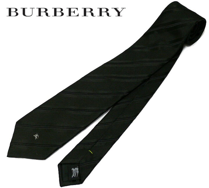 新品3万　希少 Burberry ロゴ　ネクタイシルク　ブラック　TB新モデル BURBERRY 黒 ネクタイ Bロゴ 新品3万 希少 Burberry ロゴ